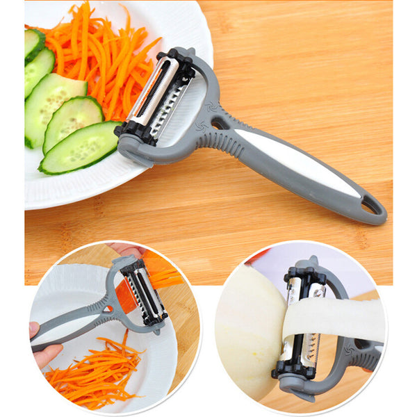 Multifunctional 360 Degree Rotary Carrot Potato Peeler Melon Gadget Vegetable Fruit turnip Slicer Cutter Kitchen Cookig Tools