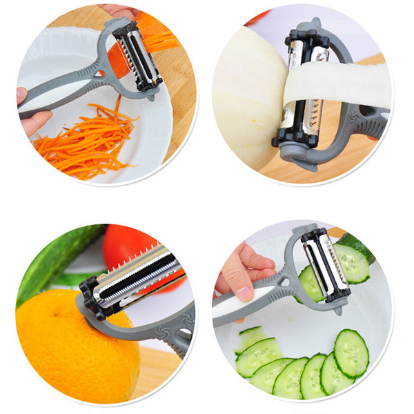 Multifunctional 360 Degree Rotary Carrot Potato Peeler Melon Gadget Vegetable Fruit turnip Slicer Cutter Kitchen Cookig Tools